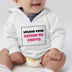 Wholesale Custom Baby Fleece Hoodie - Custom Printed Fleece Hoodie