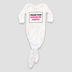 Personalized Newborn Gowns - Print-on-Demand Service - KidsBlanks by Zoe